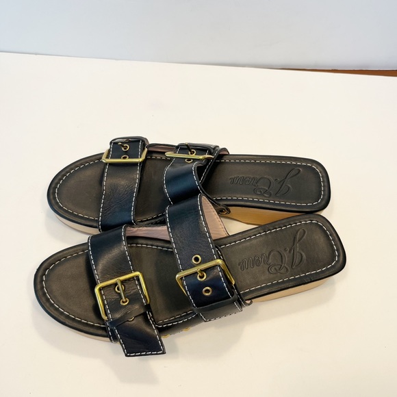 J. Crew Leather double buckle-strap sandals - Picture 10 of 11